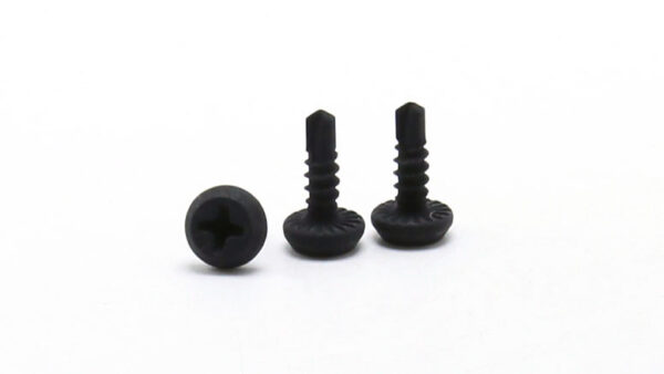 Black Self Drilling Metal Screws