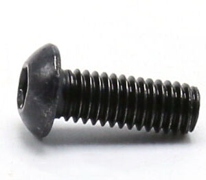 Black Zinc Machine Screws