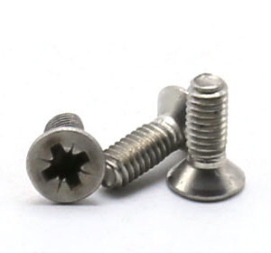 metric flat head screws