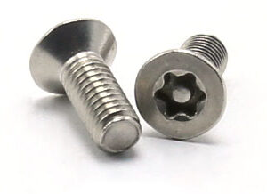 Star Screw with Pin in Middle