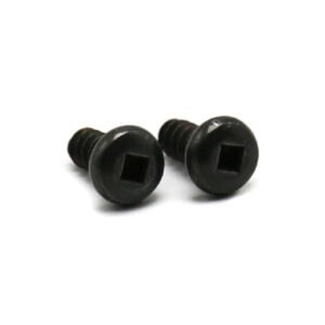QUARKZMAN 100 Stuks Witte Platte Kop Kruiskop Houten Schroeven ST3 X 10 Mm