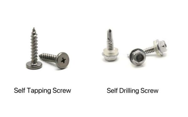 Self-Tapping vs Self-Drilling Screws: Which to Use? - Oukailuo